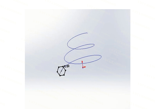 SolidWorks圓錐螺旋彈簧畫(huà)法